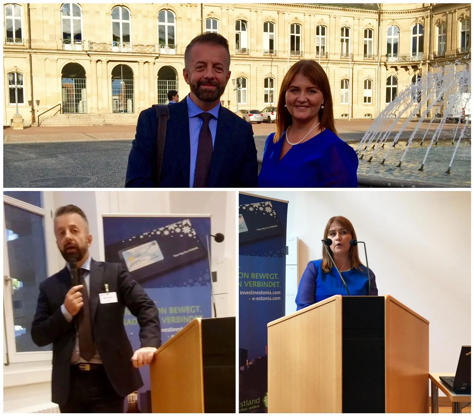 Haus der Wirtschaft, Stuttgart — keynote with Liisa Oviir, Estonian Minister of Entrepreneurship