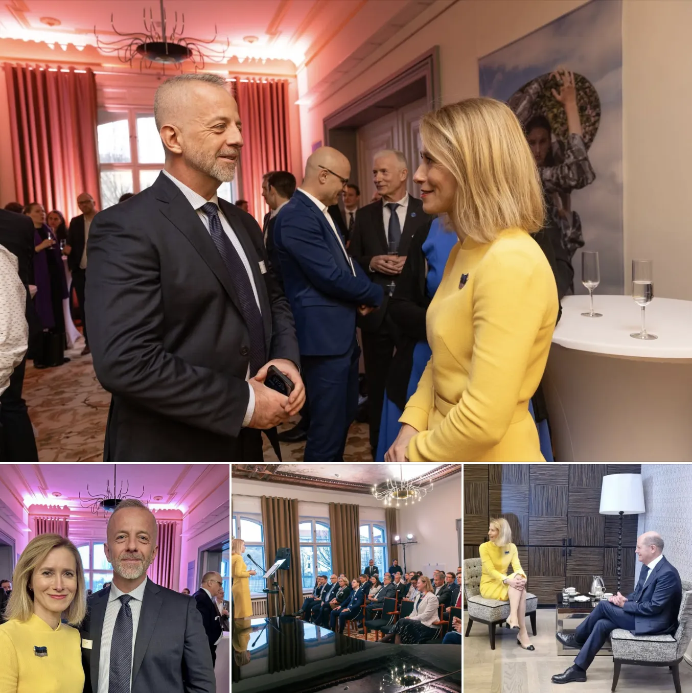 EU Business Summit, Berlin — in discussion with Kaja Kallas and Olaf Scholz