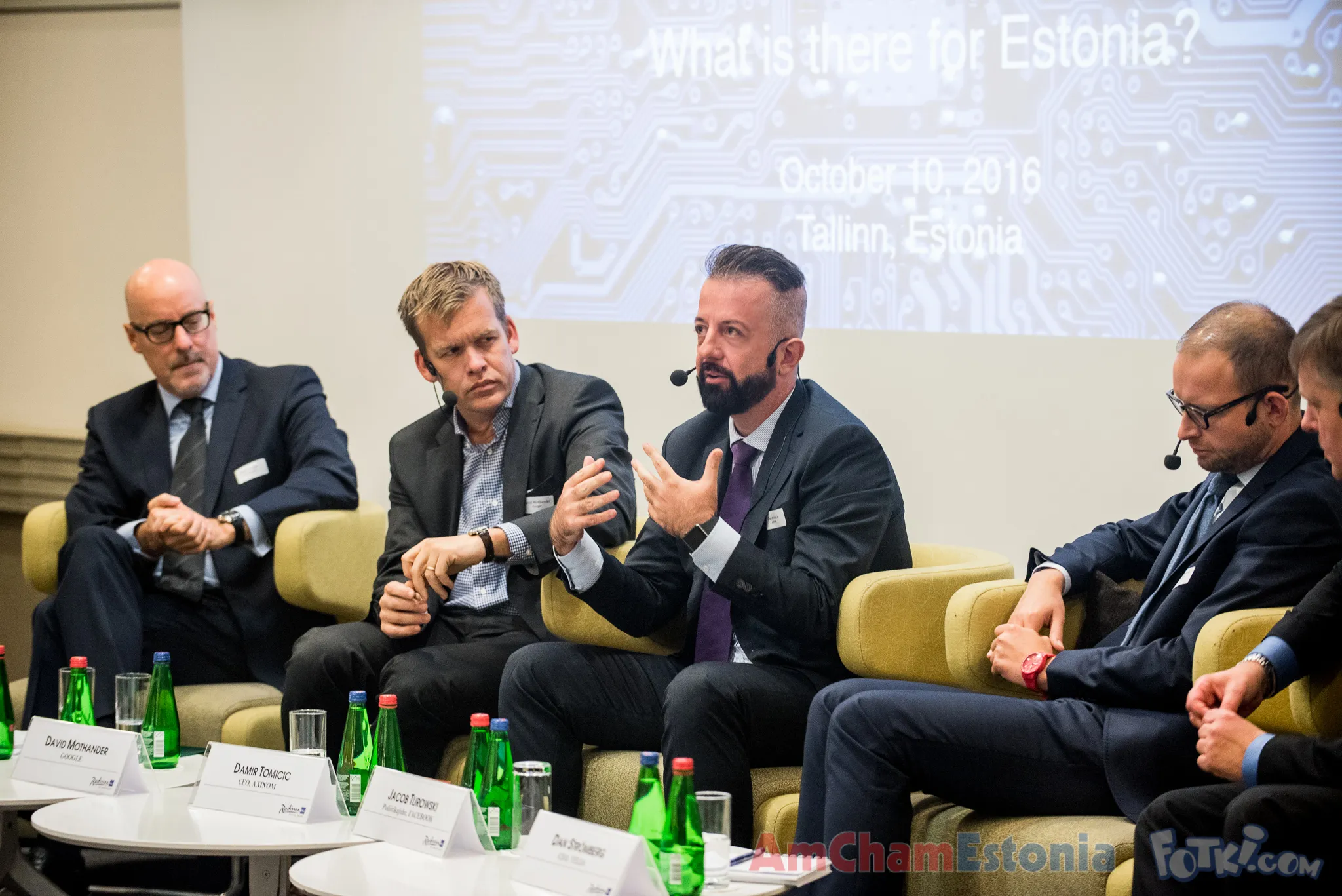 Digital Single Market Summit, Tallinn — panel with Google, Wise, and Facebook